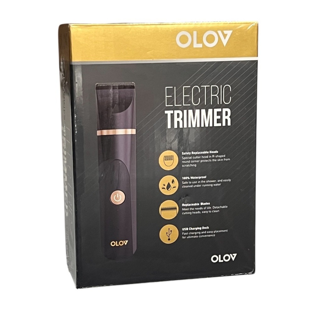 OLOV YP-7032 Electric‎ Body Grooming Trimmer Kit New Sealed Waterproof USB